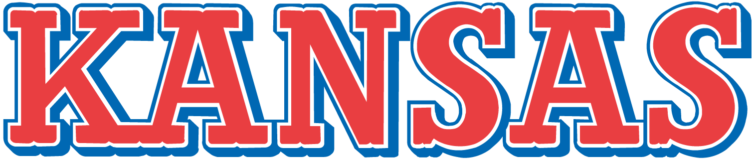 Kansas Jayhawks 1989-2001 Wordmark Logo diy iron on heat transfer